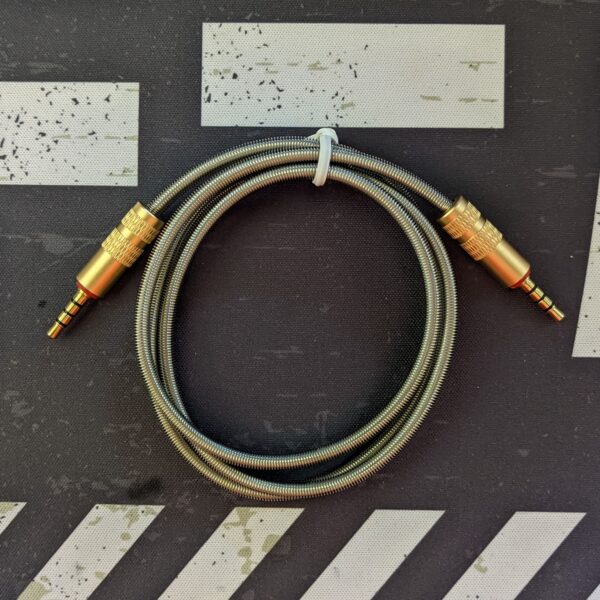 TRRS cable metal braided