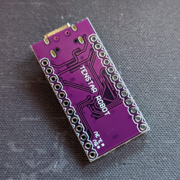 Pro Micro USB-C Purple Bottom