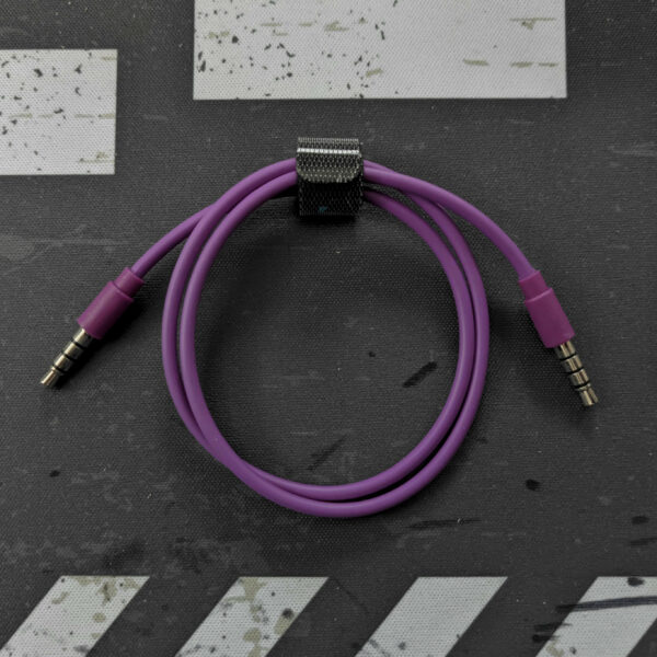 TRRS Cable Purple 46 cm